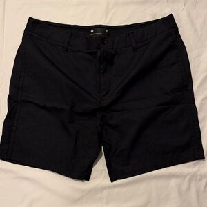 Under Armour HeatGear Flex Waist Men's Black Golf Shorts 40